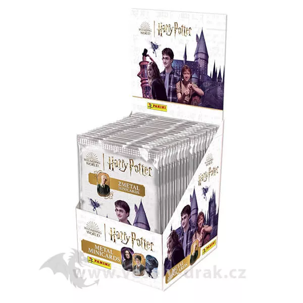 Harry Potter kovové minikarty - box 