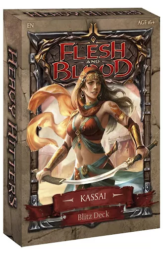 Flesh and Blood TCG - Heavy Hitters Blitz Deck - Kassai