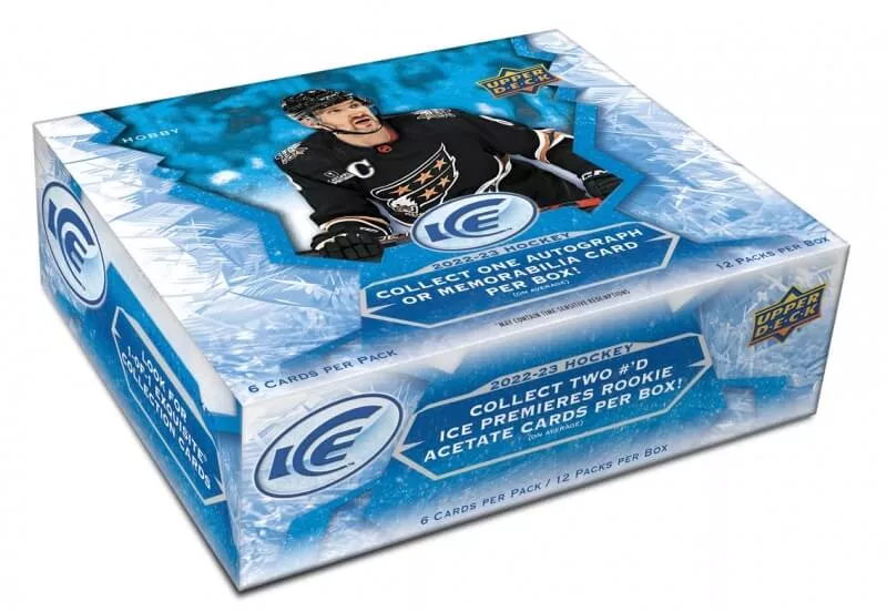 2022-23 NHL Upper Deck Ice Hockey Hobby Box - hokejové karty