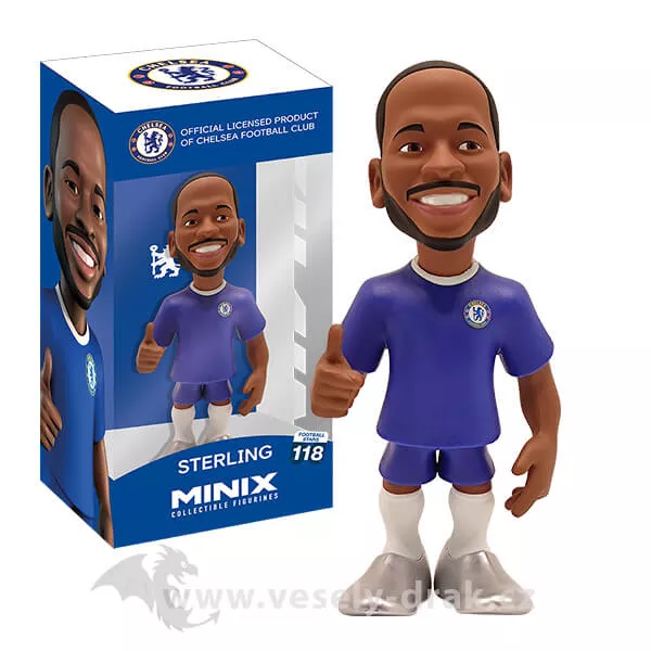 Fotbalová figurka Minix Club Chelsea - Sterling