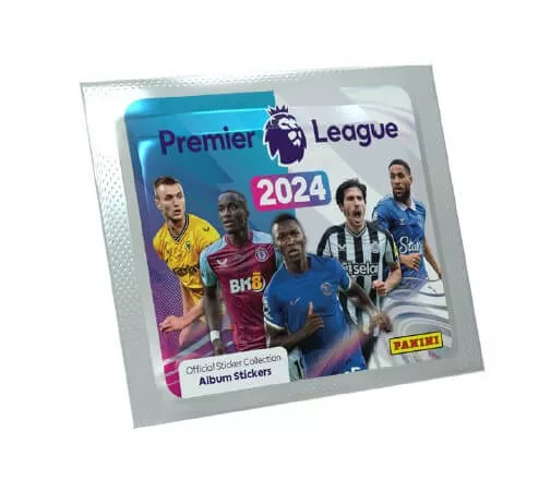 Fotbalové samolepky Panini Premier League 2023/2024 - balíček