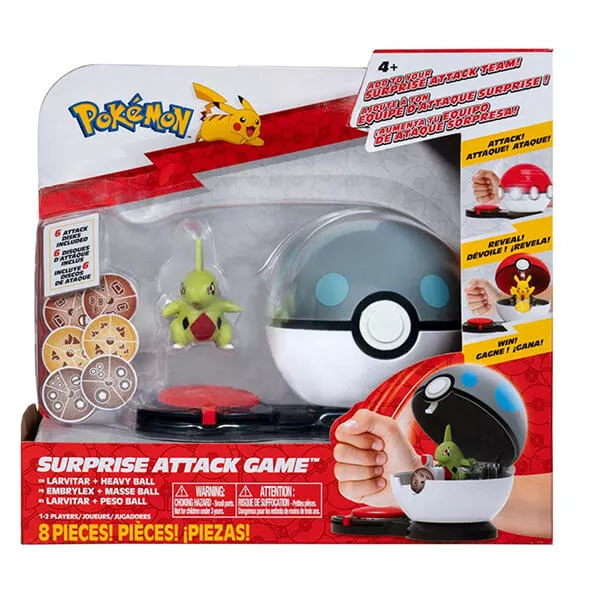 Pokémon figurková bitva - Surprise Attack Game - Larvitar