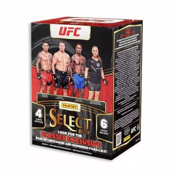 Panini Select UFC 2023 Blaster Box - sběratelské karty MMA