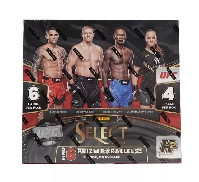 Panini Select UFC H2 Hobby Hybrid Box 2023 - sběratelské karty MMA