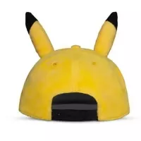 Kšiltovka Pokémon - Angry Pikachu (plyšová) - pohled zezadu