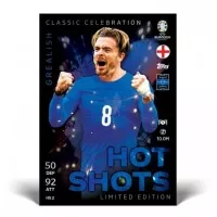 EURO 2024 Topps Match Attax Hot Shots Classic Celebration Limited Edition Jack Grealish