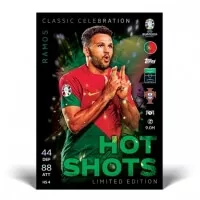 EURO 2024 Topps Match Attax Hot Shots Classic Celebration Limited Edition Ramos