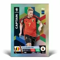 EURO 2024 Topps Match Attax Captain Kevin de Bruyne