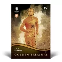 EURO 2024 Topps Match Attax Golden Treasure Xavi Simons