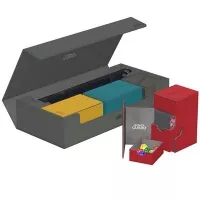 Krabice na karty Ultimate Guard Superhive 550+ XenoSkin Monocolor - ukázka plnění