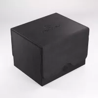 Krabička na karty Gamegenic Sidekick 100+ Convertible - celá černá