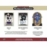 2022-2023 NHL UD Parkhurst Champions Blaster