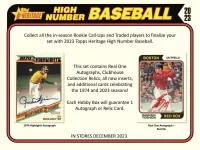 2023 Topps Heritage High Number Baseball Hobby