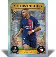 Fotbalove karty Topps 2023-2024 UEFA Superstars Showpiece Kylian Mbappe