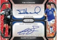 2023-2024 Panini Prizm Premier League Soccer International Hobby karta Dual Signature