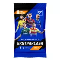 Fotbalove karty Ekstraklasa 2023-2024 Blaster Pack 2. serie