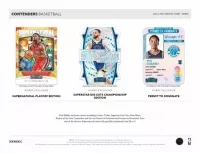2023-2024 NBA karty Panini Contenders Basketball Hobby 3