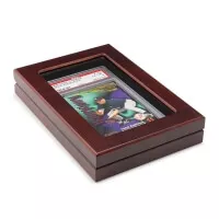 Rámeček na gradovanou kartu PSA v designu mahagonu