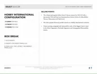 2023-2024 Panini Select Serie A International Hobby balíček - product breakdown