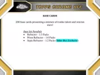 Topps UFC Chrome Blaster 2024 2