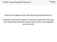 2024 Topps Series 2 Baseball Blaster