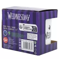 Hrnek Wednesday - zadní strana dárkového balení