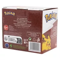 Zadní strana balení hrnku Pokémon