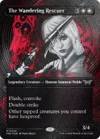 Magic the Gathering Duskmourn House of Horror karta The Wandering Rescuer