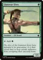 Magic the Gathering Foundations karta Llanowar Elves