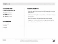2024 Panini Prizm WWE Wrestling Under Card 4
