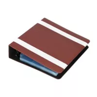Krouzkove album BCW Collectors Football Album - Premium Brown lezi