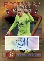 2021-2022 Topps UEFA Champions League Finest Flashbacks Hobby karta Erling Haaland