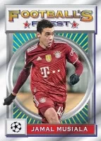 2021-2022 Topps UEFA Champions League Finest Flashbacks Hobby karta Jamal Musiala