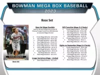 2023 Topps MLB Bowman Baseball Mega 3
