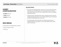 2023 Panini National Treasures NFL Football Hobby 5