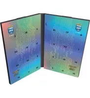 Panini Adventní kalendář FIFA Adrenalyn 2024/2025 fotbalové karty vnitřek balení