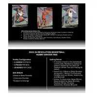 2023-2024 Panini Revolution Basketball NBA - Winter Tin plechovka - list