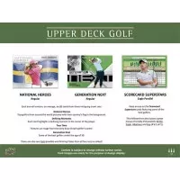 Golfové karty Upper Deck 2024 Hobby Box - plnění