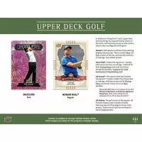 Golfové karty Upper Deck 2024 - plnění