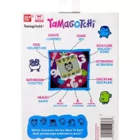 Zadní strana balení Tamagotchi Gen 1 - Apple Sweet