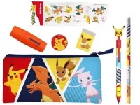 Sada psacích potřeb Pokémon s penálem a samolepkami