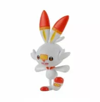 Pokémon Clip and Go Quick Ball - figurka Scorbunny