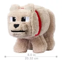 Minecraft plyšák Vlk - 20 cm