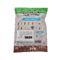 Zadní strana balení s přívěskem Minecraft