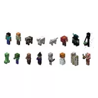 V balení najdete 1 z 16 variant přívěsku Minecraft
