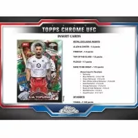 Topps UFC Chrome Blaster Box 2025 - sběratelské karty MMA