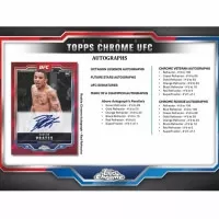 Topps UFC Chrome Blaster Box 2025 - sběratelské karty MMA