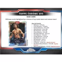 Topps UFC Chrome Mega Box 2025 - sběratelské karty MMA