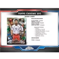 Topps UFC Chrome Mega Box 2025 - sběratelské karty MMA