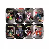 Pokémon Black Bolt and White Flare Unova Mini Tin Box - 8x Mini Tin - art set